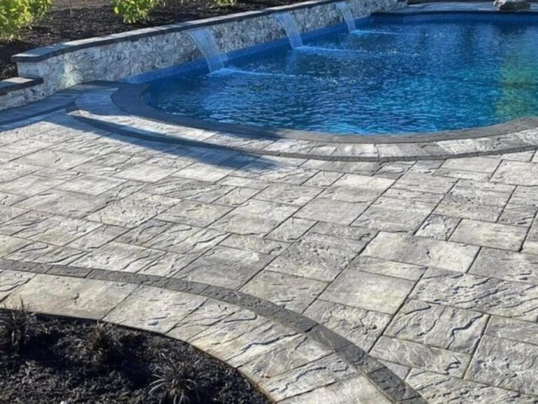 Interlocking Paver Patios, Walk-Ways, and Pool Decks | All Pro Paving Long Island | Contact Landing
