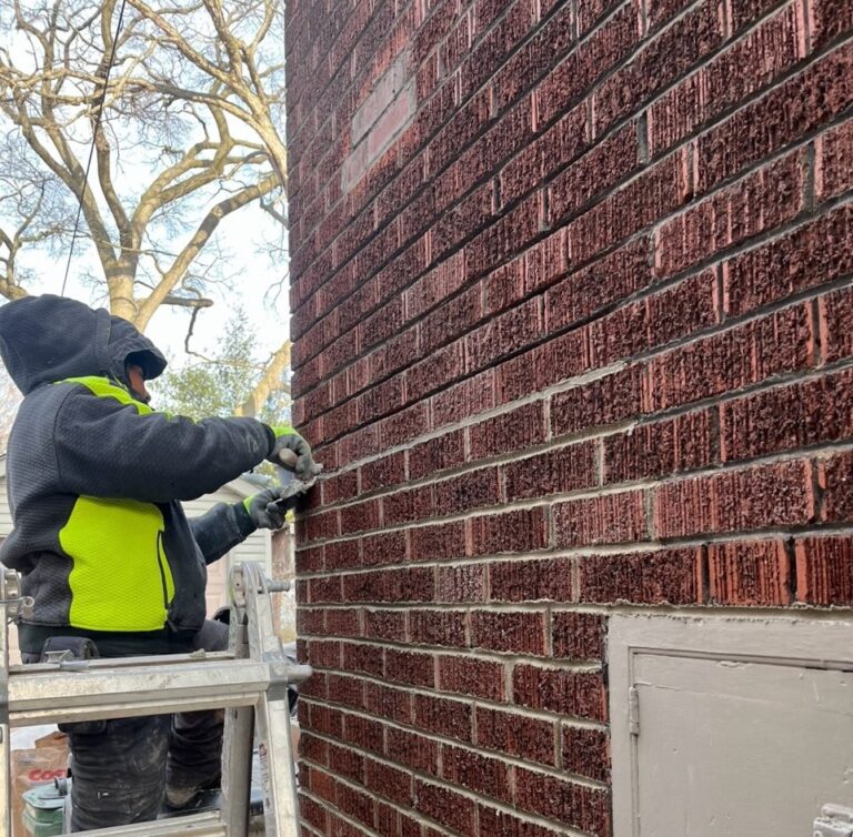 Brick Repointing and Tuckpointing | SolidStone Interlocking | Contact Landing