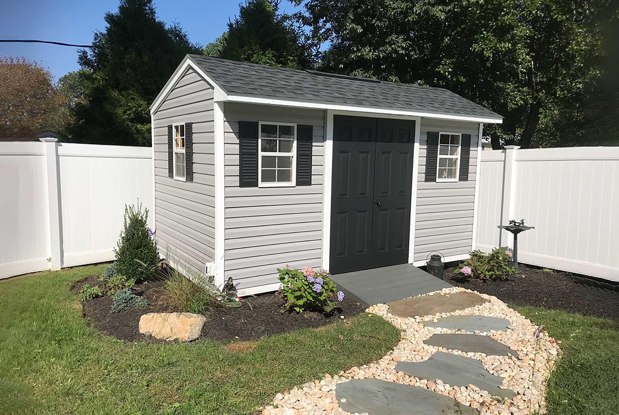 Custom Sheds and Pool Houses Built On-site | Garden State Sheds | Contact Landing